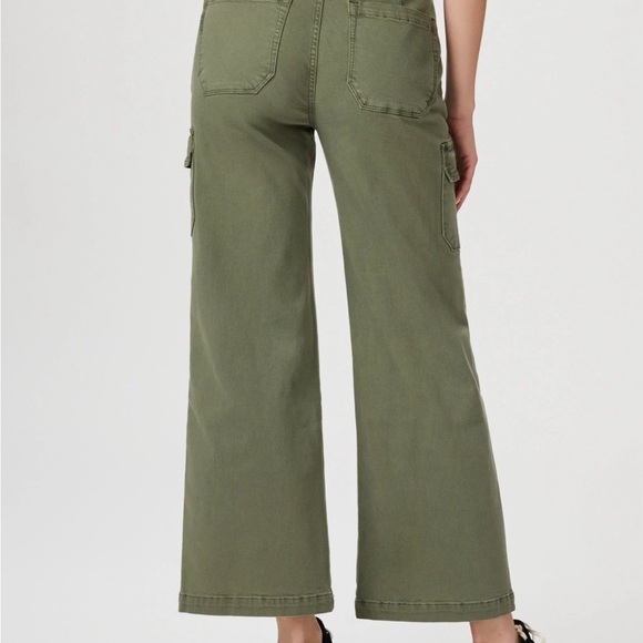 PAIGE - Carly Cargo Pants - Size 27- Green - Picture 5 of 6